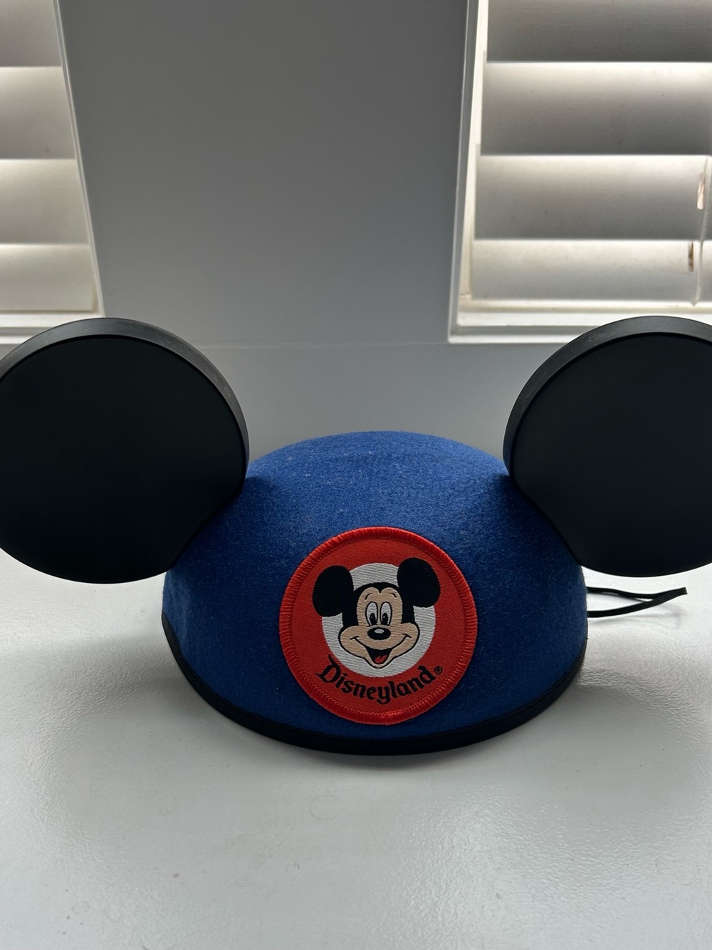 NWT Disney Kids Mickey Ears Hat - Blue with Black Ears